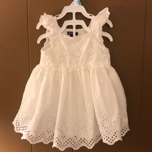 Baby GAP infant sundress with eyelet design